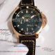 Perfect Replica Panerai Submersible Rose Gold Watch Power Reserve Face (2)_th.jpg